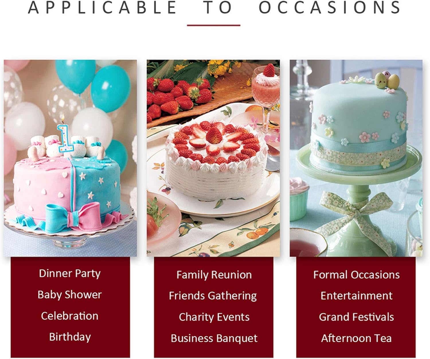 TeamFar 6 Inch Cake Pan, Round Smash Cake Pan Tier Baking Pans Set Stainless Steel, Fit in Pot Pressure Cooker Air Fryer, Healthy & Non-Toxic, Mirror Finish & Sturdy, Oven & Dishwasher Safe - Set of 3 - Image 5