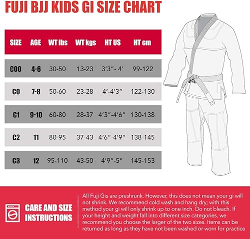 Miniatura 2 de FUJI All-Around Brazilian Style Jiu Jitsu Uniform