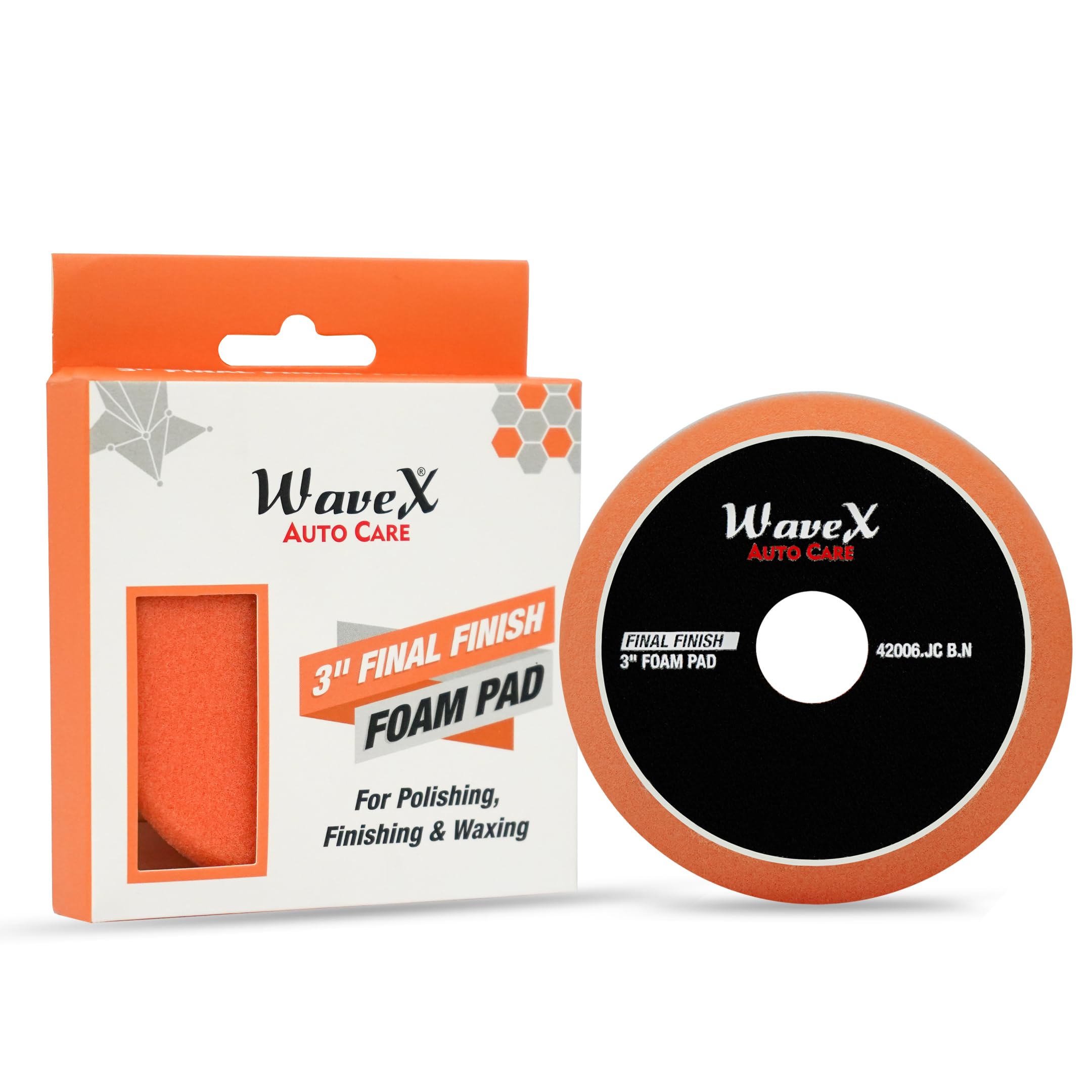 Wavex 5" Hard Cut Foam Pad - Car Polishing -8