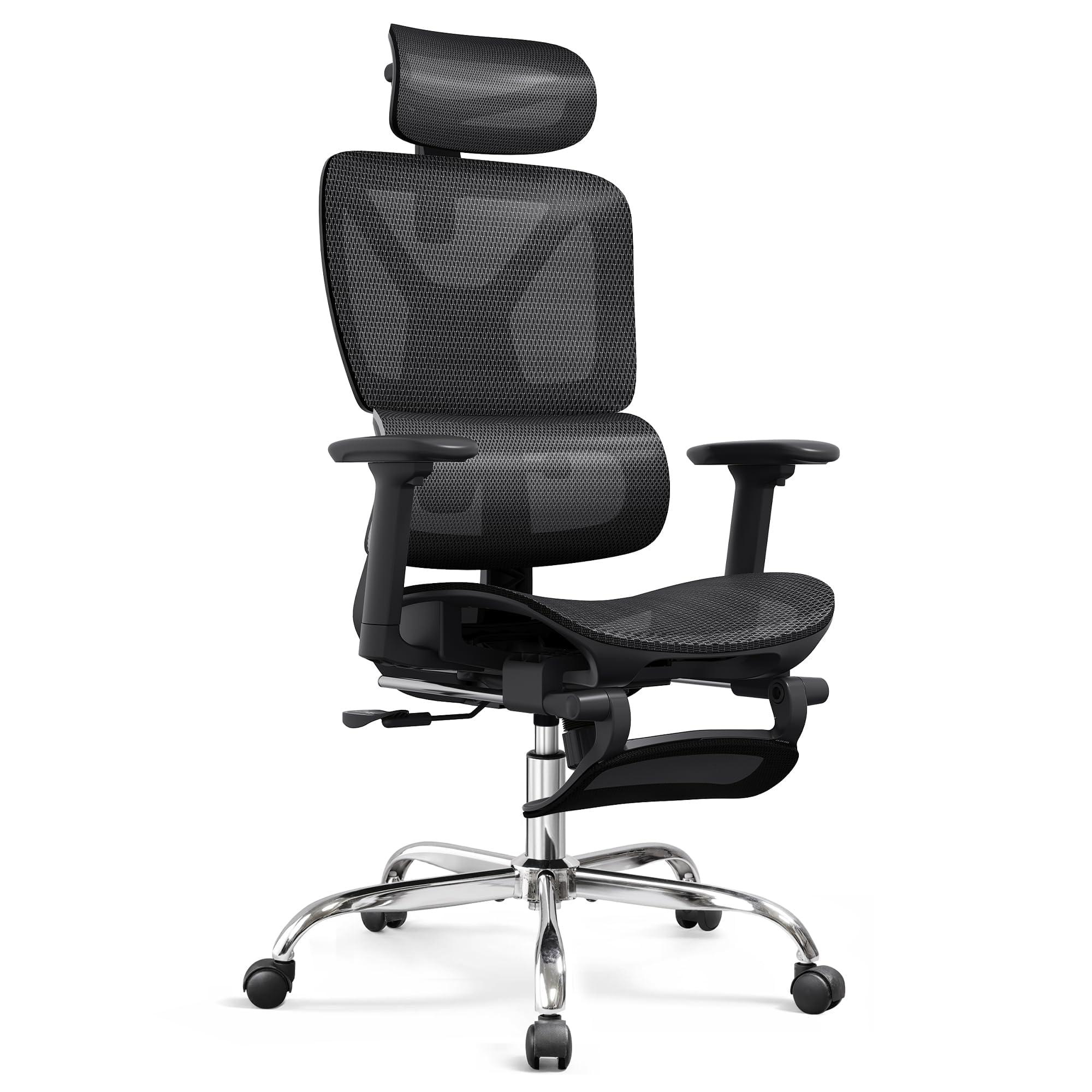 Amazon.com: DEVAISE Ergonomic Mesh Office Desk Chair with a