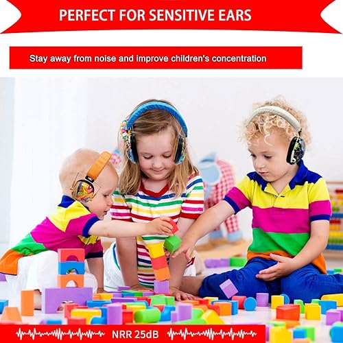 Miniatura 5 de PROHEAR 032 - Orejeras de protección auditiva para niños, paquete de 2, protectores auditivos para niños con autismo y carreras