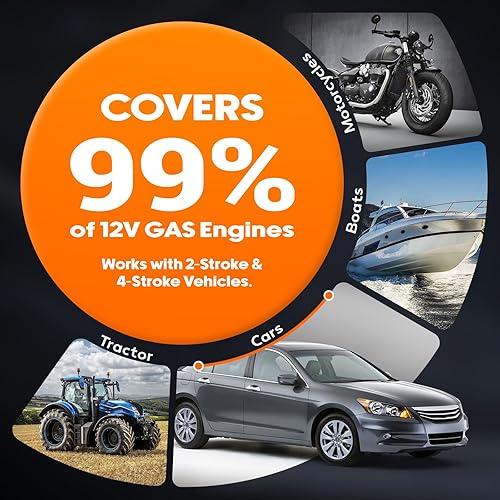 Miniatura 7 de KZYEE KT60 Luz de sincronización digital con RPM y ángulo de avance, luz de sincronización de encendido inductivo de 12 V para motor de gasolina de