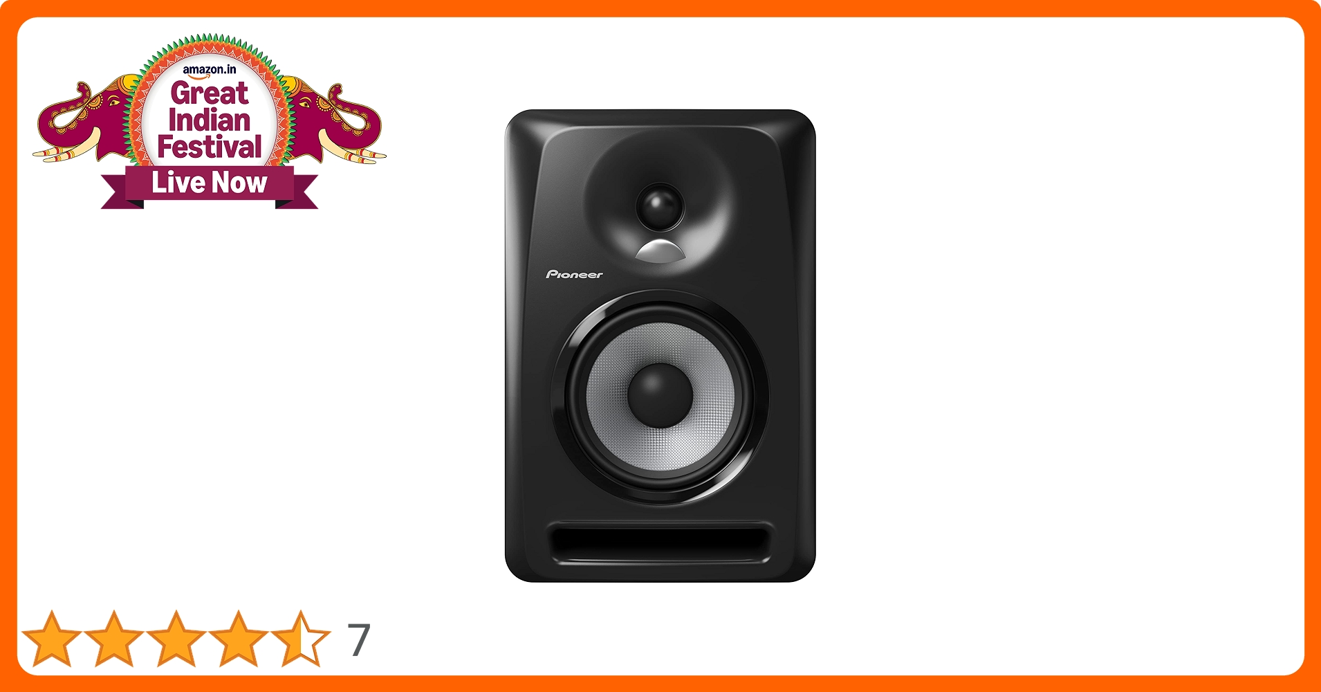 Pioneer S-DJ50X アクティブリファレンスモニター Pioneer S-DJ50X 5” active monitor speakers (Pair) – JD's