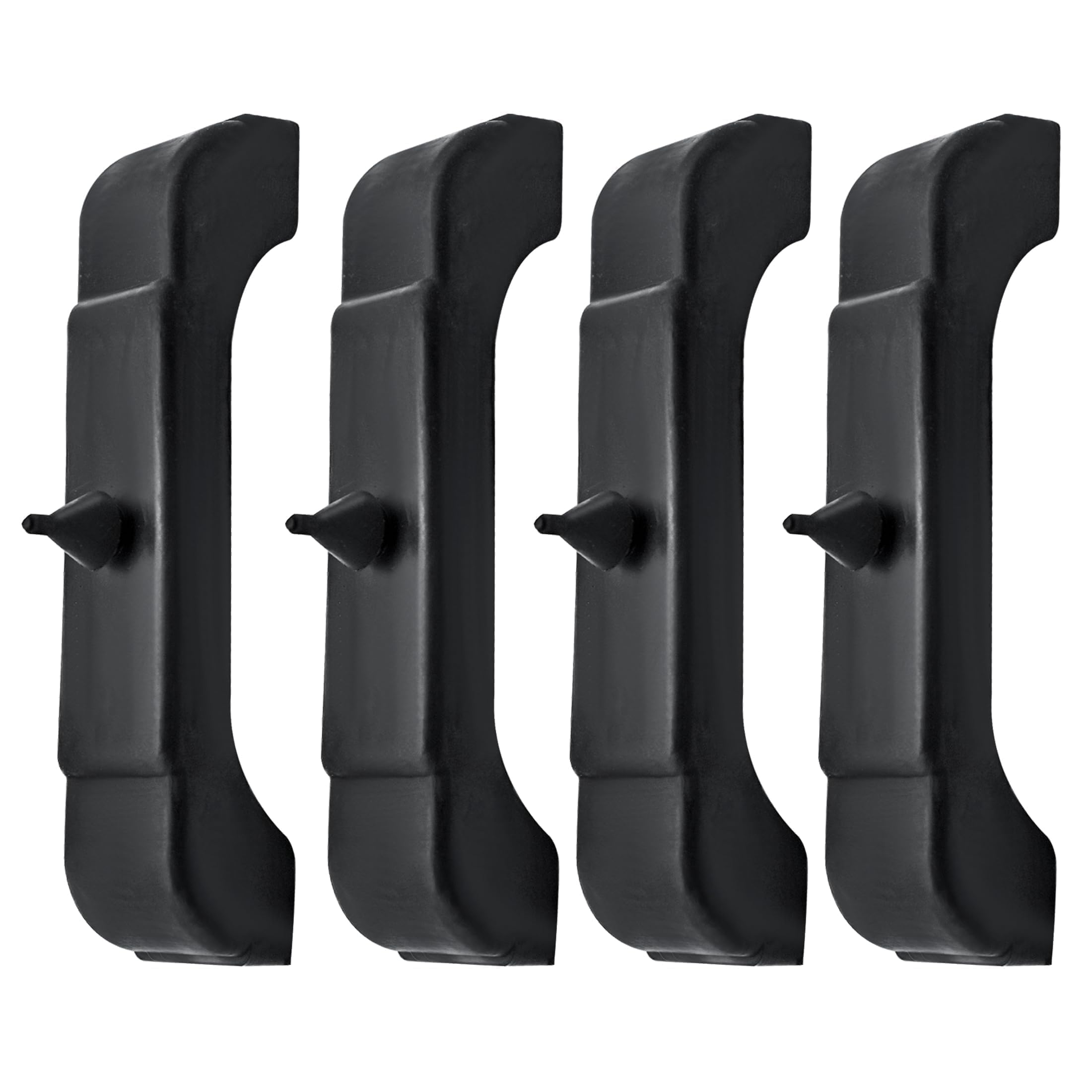 Panwarmoll (4 PCS Kit) Rubber Radiator Insulator Pads Rubber 3 Core Radiator Mounting Cushions Support Pads Fit for GM cars between 1968-1981 Replace#