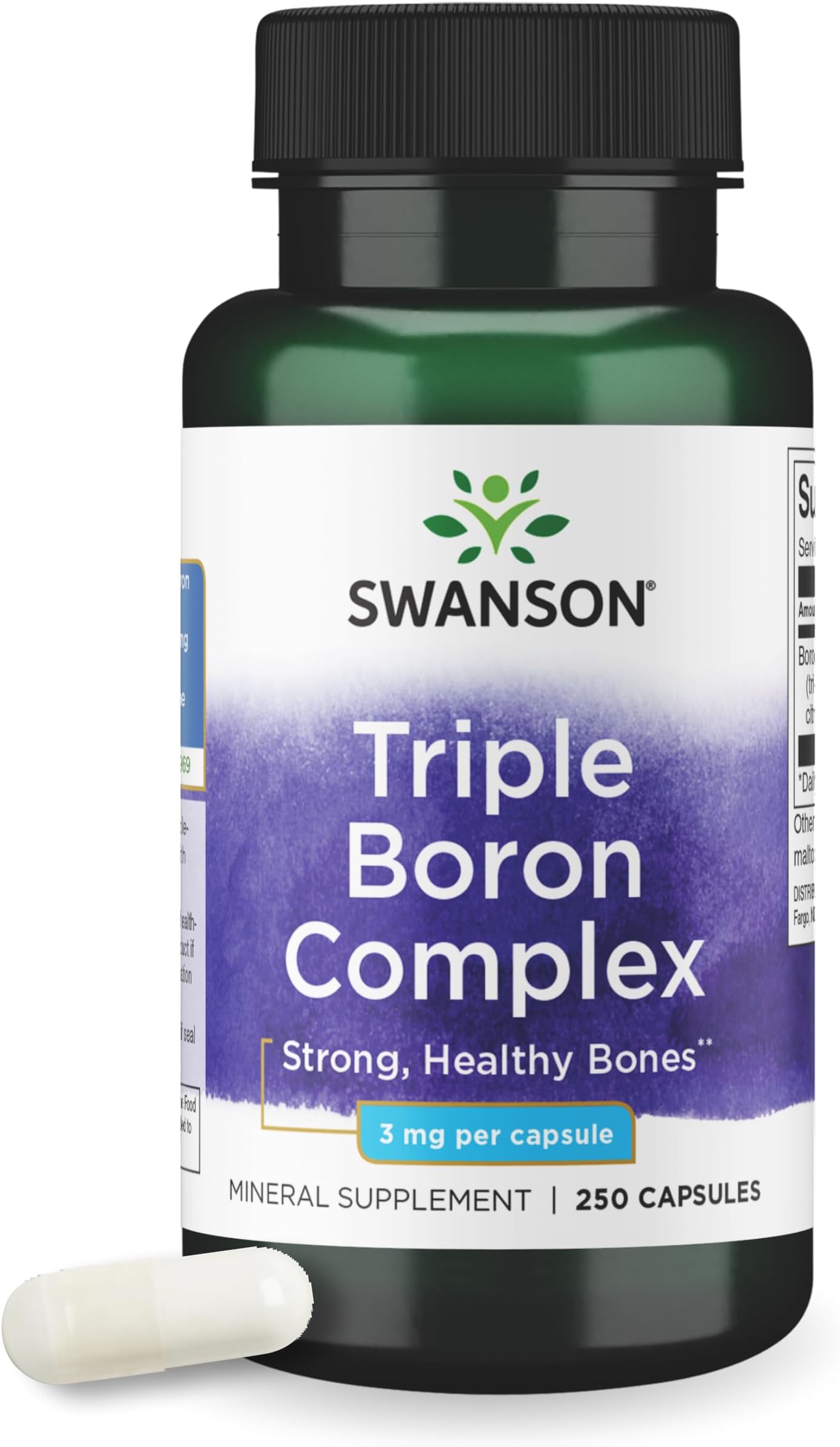 Swanson Tri Boron 3Mg 250 Capsules