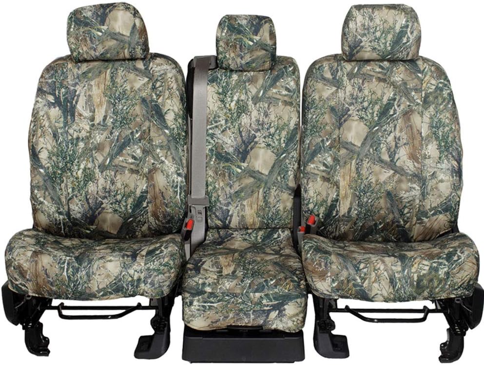 CalTrend Front 40/20/40 Split Bench Seats, TRUETIMBER Seat Covers for 2002-2002 Chevrolet Avalanche 1500 MC2 MC2 Insert and Trim