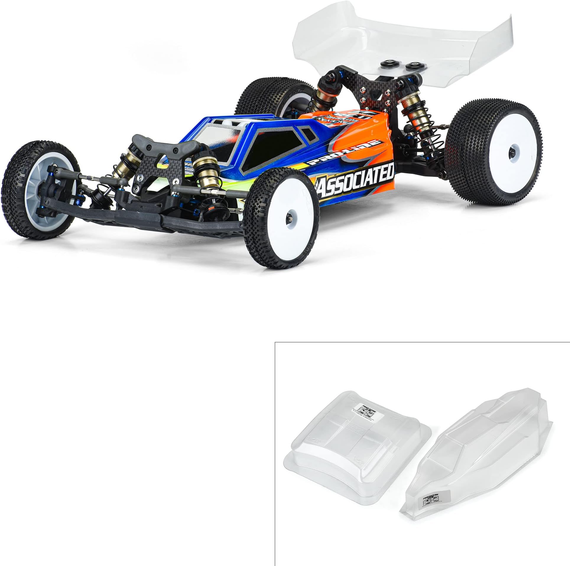 Pro-Line Racing Axis Light Weight Clear Body AE B6.4 PRO360725 Body & Wings