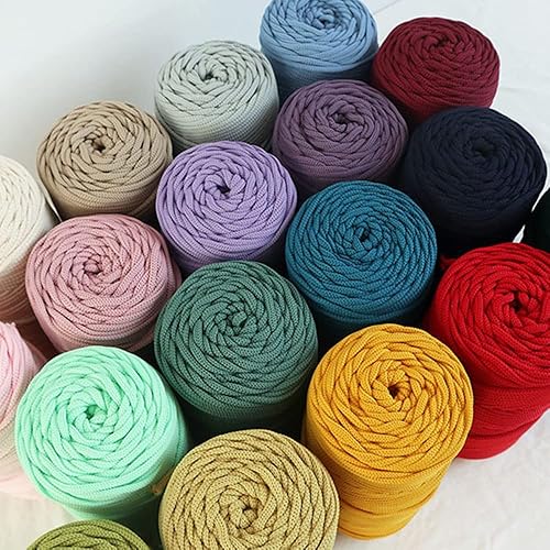 Miniatura 5 de Cordón de poliéster de 0.157 in 160 yardas trenzado, hilo elástico para ganchillo, cuerda de poliéster para manualidades, bolsa de manualidades,