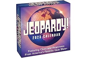 Jeopardy! 2023 Day-to-Day Calendar: Uncover Unforgettable Trivia, Challenge Yourself, and Have a Blast!