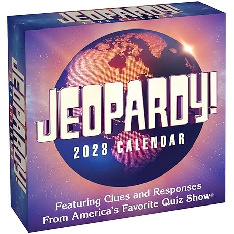 Jeopardy! 2023 Day-to-Day Calendar: Uncover Unforgettable Trivia, Challenge Yourself, and Have a Blast!