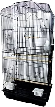 Betty shop鳥かご バードケージ セキセイ 4つ　黒 Betty shop鳥かご バードケージ セキセイ 4つ 黒 Betty shop