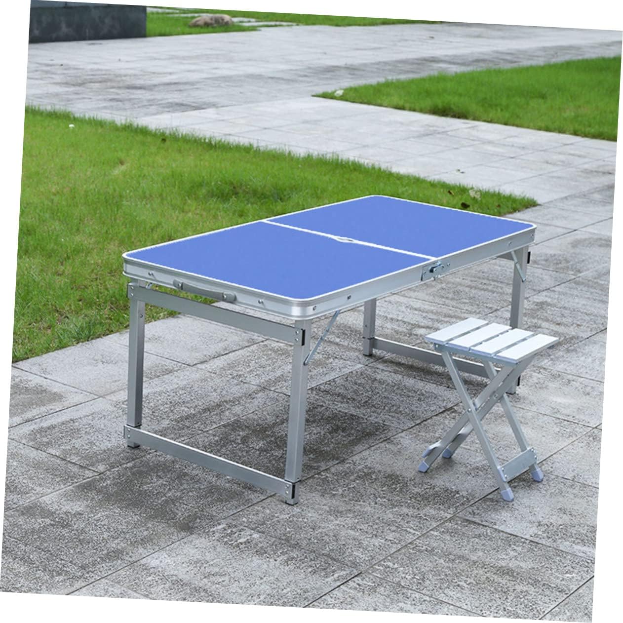 Aluminum Alloy Folding Chair Outdoor Camping Stool Compact Fishing Stool Multi-use