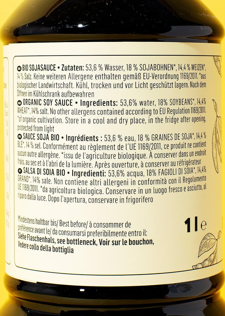 KoRo - Bio Sojasauce 12 x 1 L