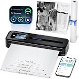 Phomemo M832D Imprimante Thermique, Imprimante Thermique A4 avec Écran Tactile pour Maison et Bureau sans Encre, Imprimantes Mobiles 300 dpi Compatible avec iOS et Android, Phones & Laptop - 1