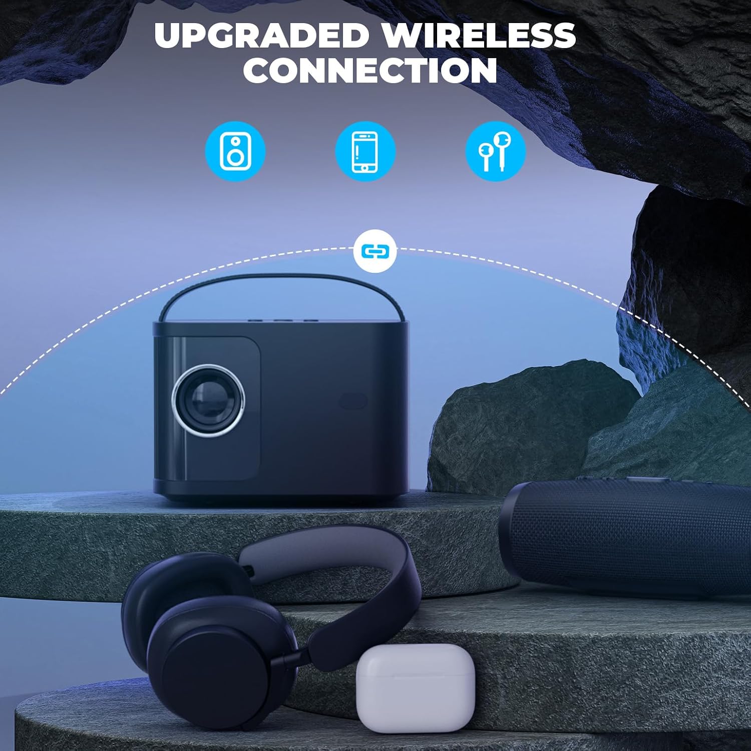 DEERFAMY A89 Upgraded Wireless Connection Bluetooth