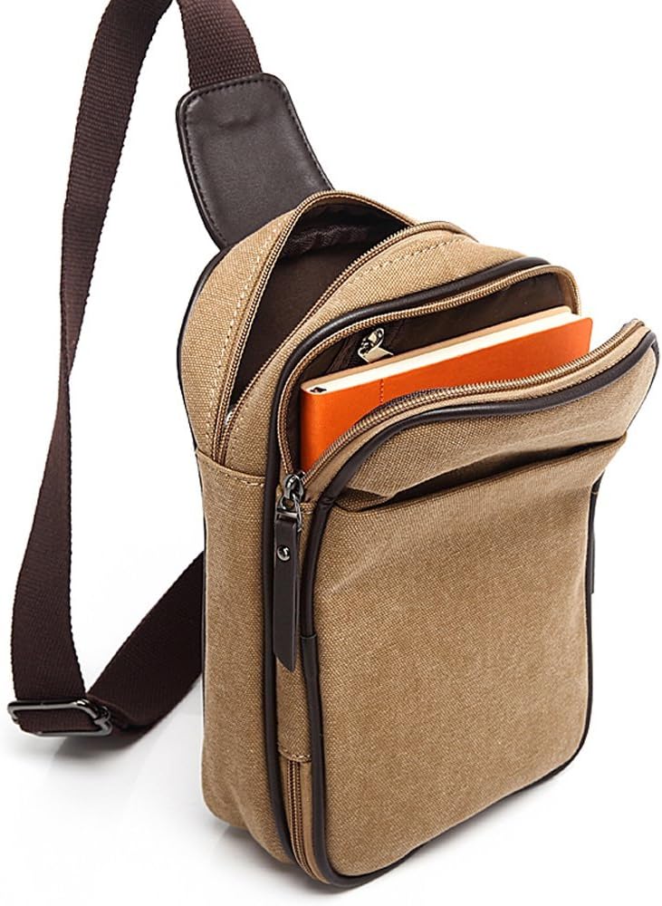 Ropper Durable Lightweight Crossbody Shoulder Sling Backpack Chest Bag