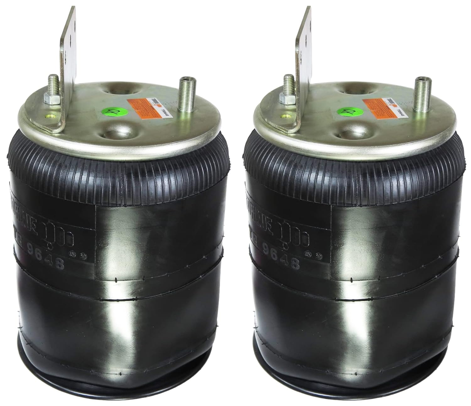 2 pack of TORQUE Air Spring Bag for Navistar Trucks (Replaces Firestone 9648, W01-358-9648, Navistar 2027911C-1, 2027911C-2 & Goodyear 1R12-398, 1R12-538) (2 x TR9648)
