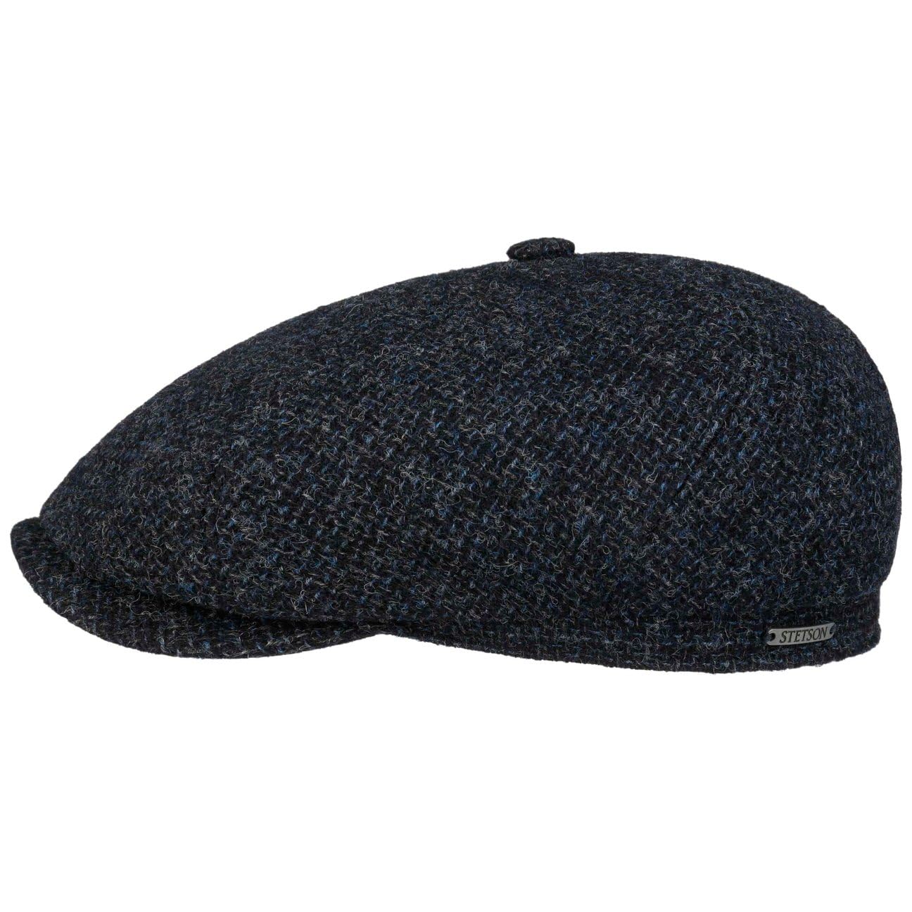 Stetson Męska czapka Medora Wool - Made in the EU Płaska czapka z daszkiem, daszek jesień/zima jesień zima