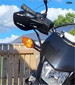 Handle Bar Guard Motorcycle Handlebar Handguard Hand Protector For H&onda CRF250L/Rally CRF300L CRF 125/150/250/450/R/F CRF250R CRF450R(BLACK)