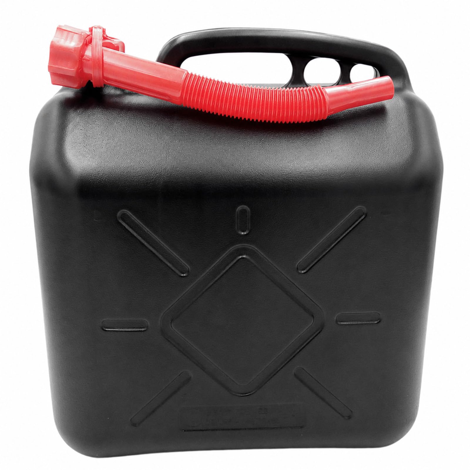 2 taniche per carburante, 20 l, in plastica, colore nero