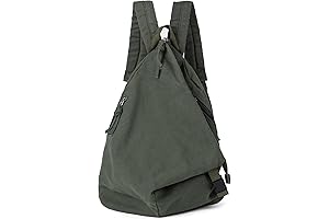 Vintage Style Backpack: Canvas Backpack for Women Travel Backpack for Men
