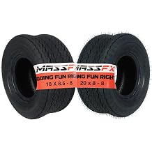 MASSFX SL 18x8.5-8 Front or Rear Golf Cart Turf Tire 4 PLY -Designed for the Fairways and Lush Greens 18x8.5x8; 18/8.5x8 2 Tires