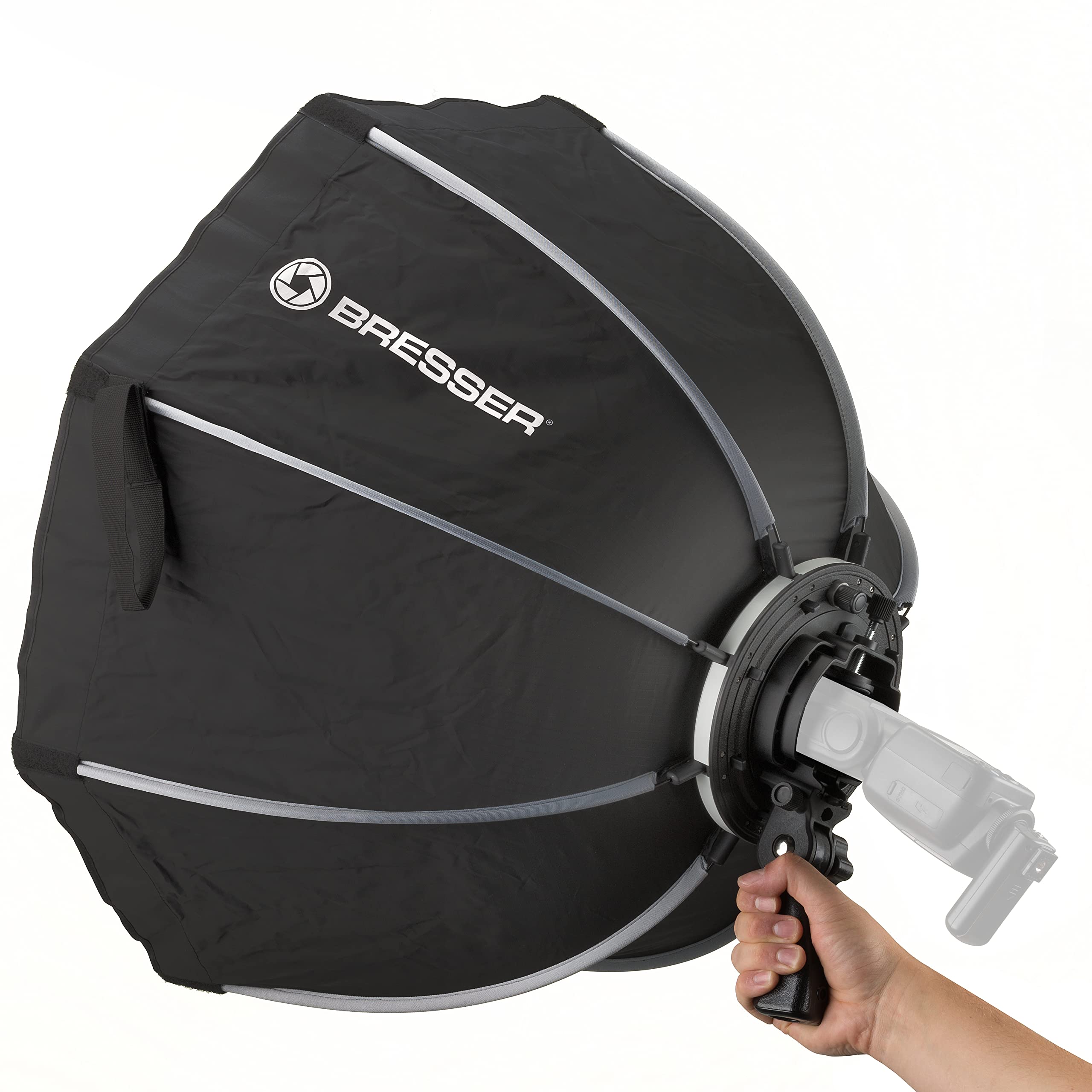 Bresser Softbox Octogonal Super Quick 90cm para Flash de Cámara