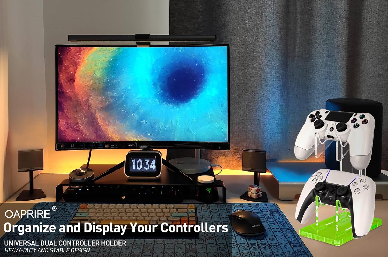 Controller Holder Headset Stand