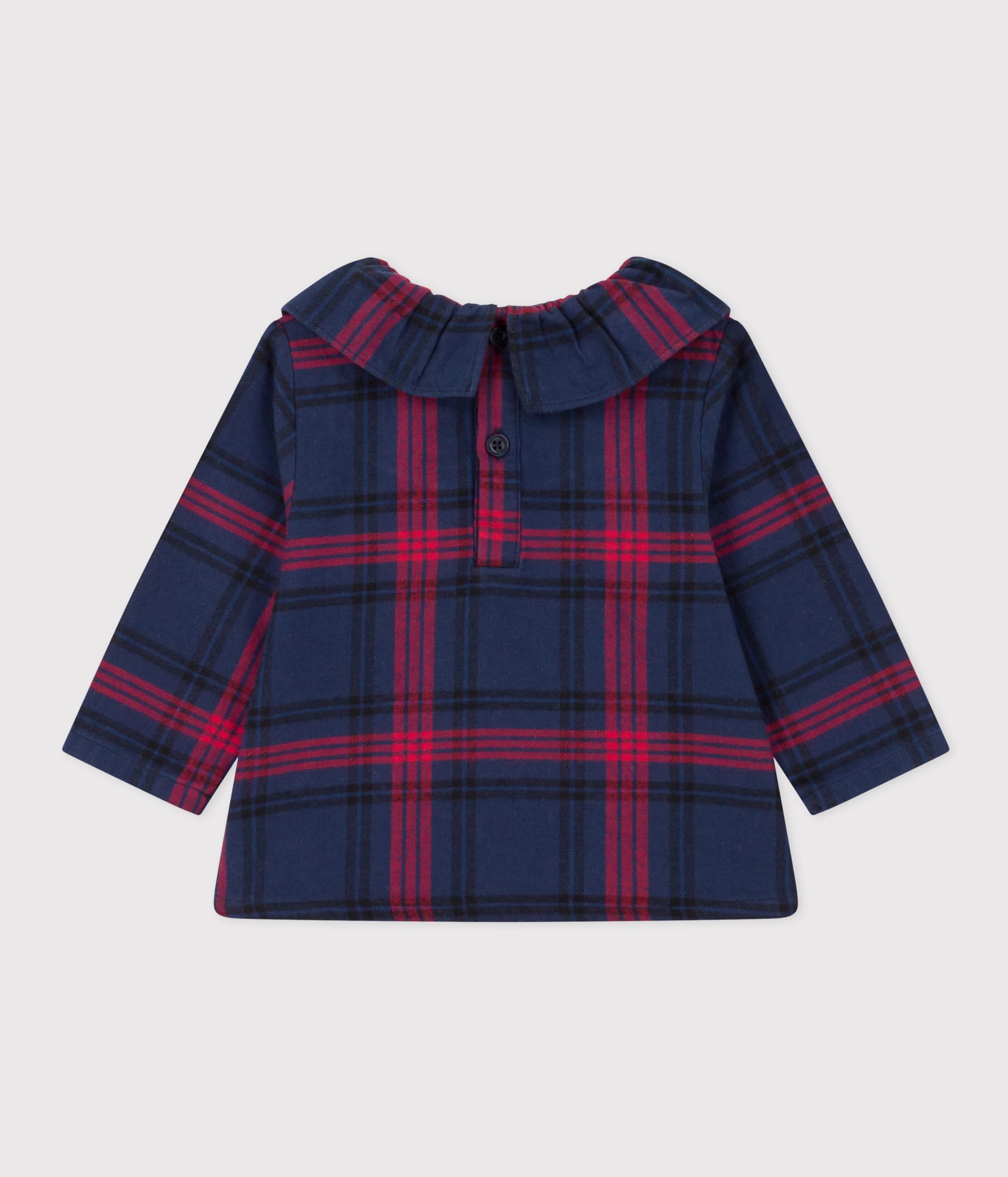 Petit Bateau Baby-Mädchen Langarmbluse