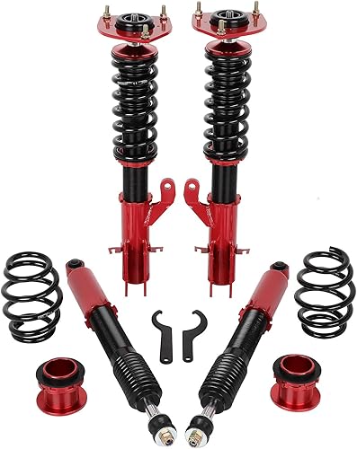 SCITOO Suspensiones de coilover para Nissan para Sentra 2013 2014 2015 2016 2017 2018 2019 Kits de amortiguadores de montaje amortiguadores puntales