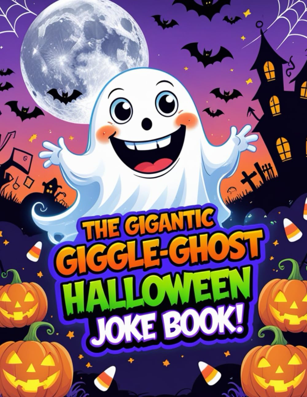 The Gigantic Giggle-Ghost Halloween Joke Book!: 500 Spooky-Silly Jokes to Make You Howl with Laughter!