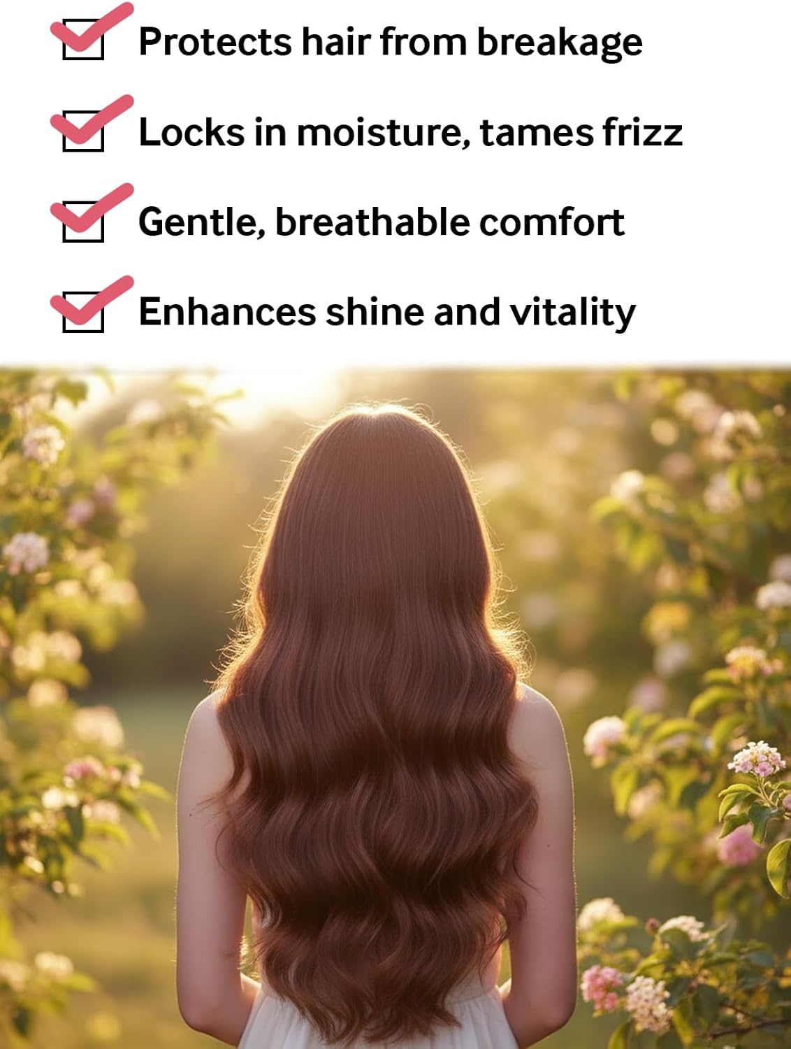 Silk Sleep Bonnet : 100% Silk, Ribbon, Rosepink, Pink, Yellow, Navy, moisturizing, Hairstyle, madeinjapan,