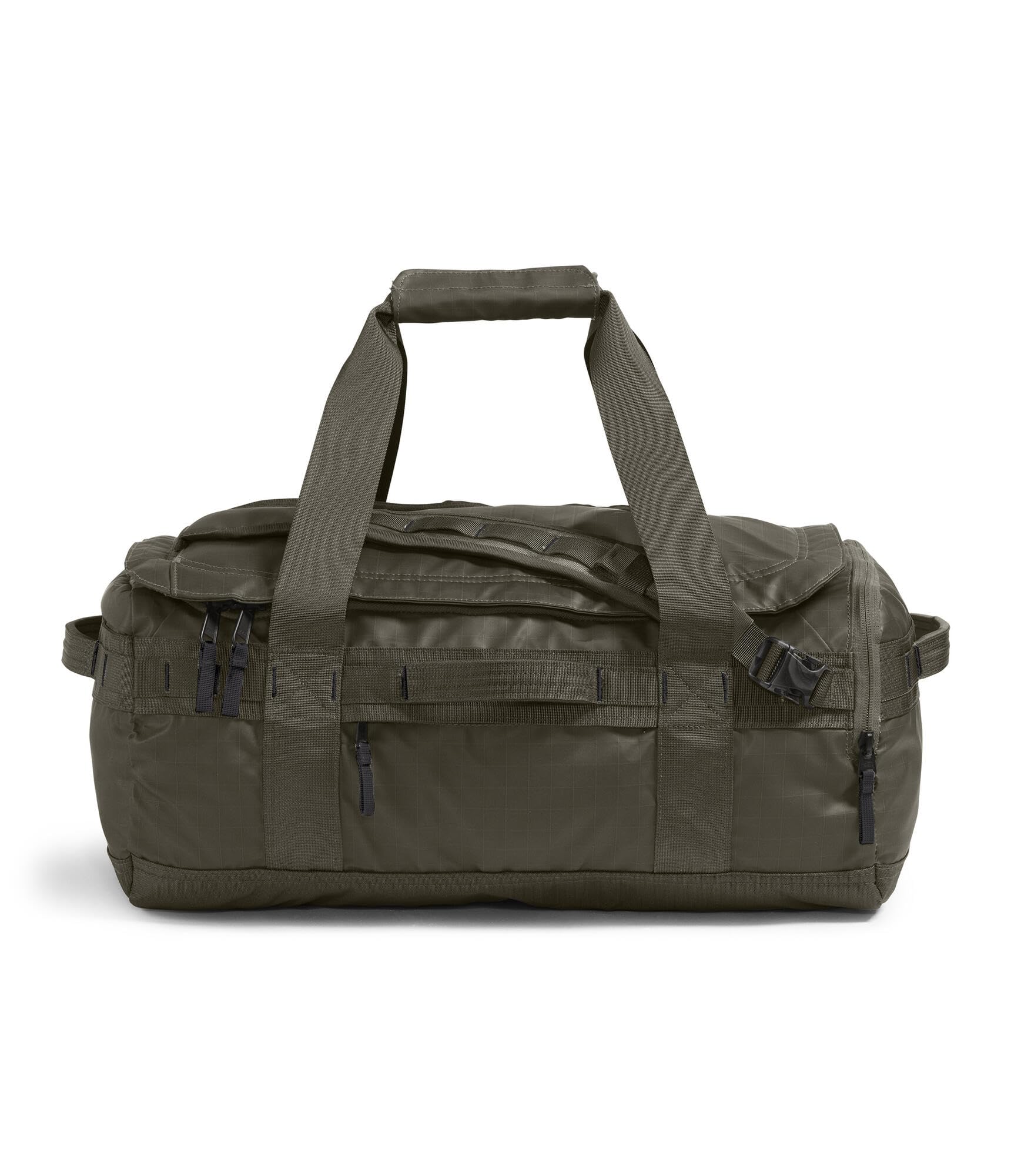 The North Face Base Camp Voyager 42L Duffle Bag, New Taupe Green/Tnf Bla