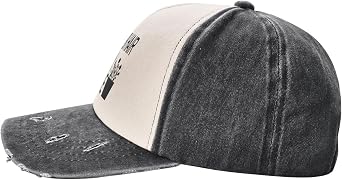 Yipaidel Women's Garden Hair Don’t Care Hat – Adjustable Washed Baseball Cap, Deep Heather - View #8