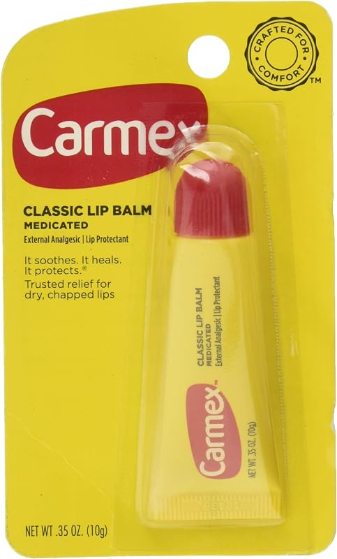 Bálsamo labial Carmex Classic em tubo, 10 g