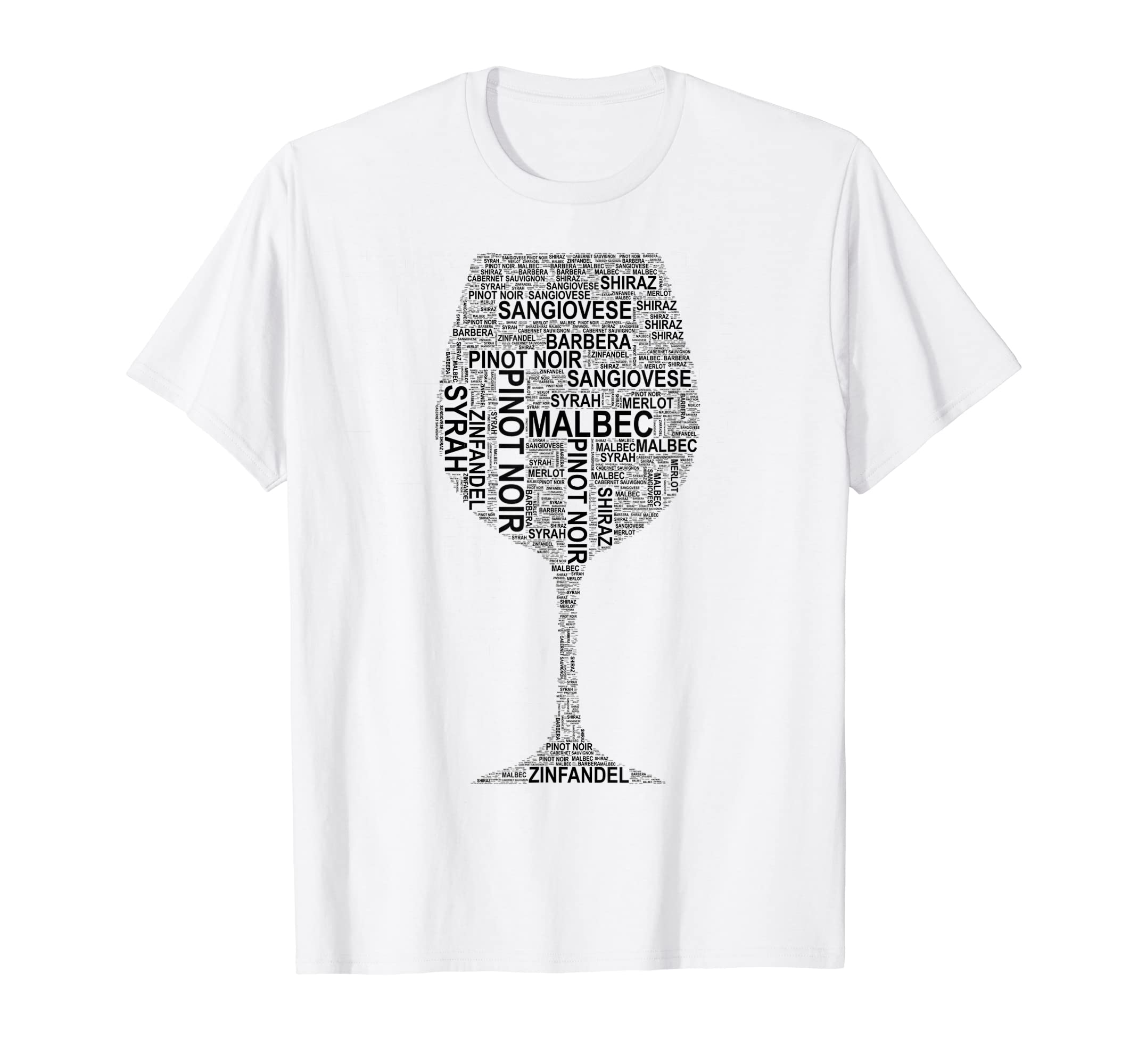 Amazon | 赤ワイングラス ワード アート オブ ワイン タイプ ブラック