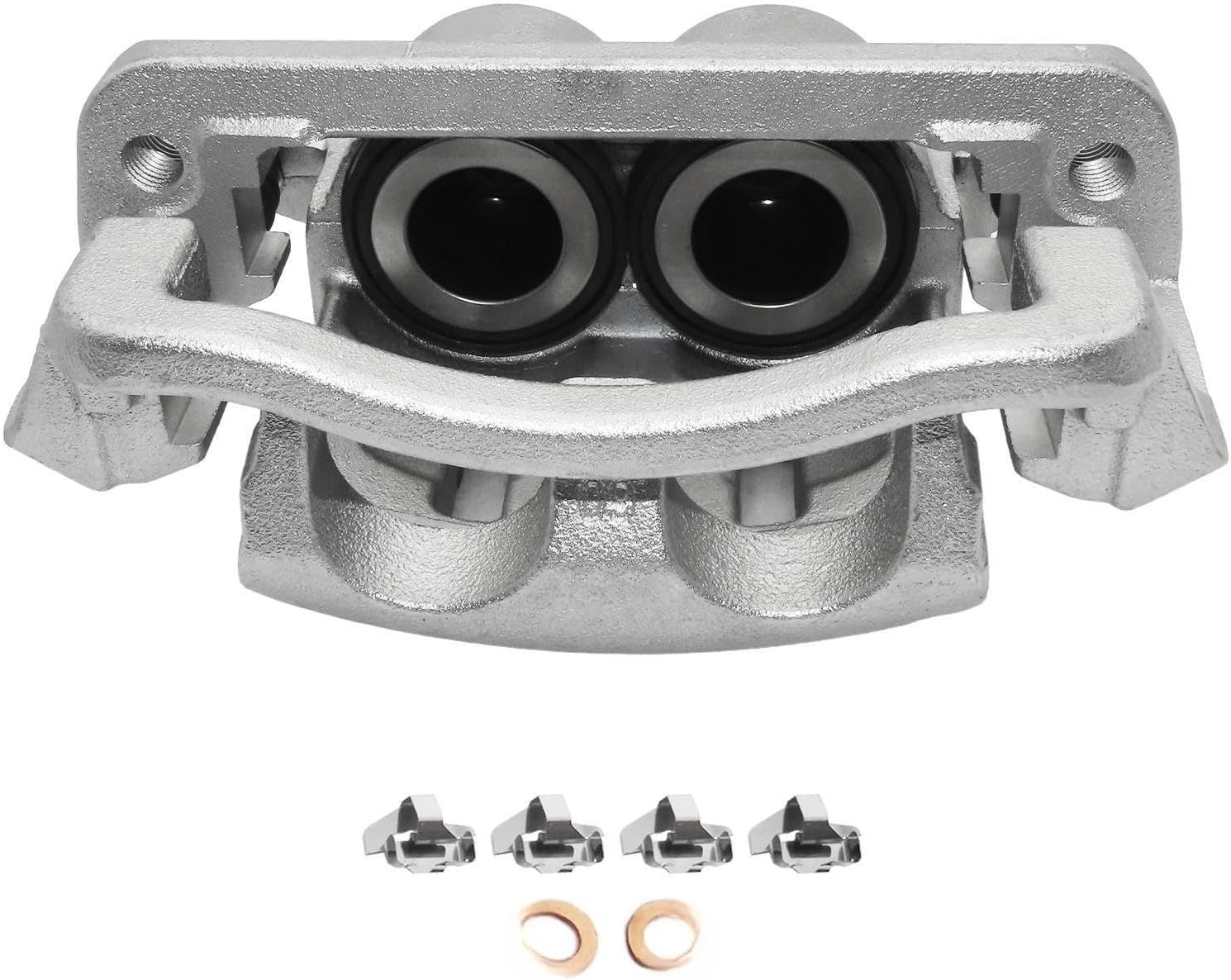 Front Left Disc Brake Caliper with Bracket 1PCS for Ford F-350 Super Duty 2005 2006 2007 2008 2009 2010 2011 2012