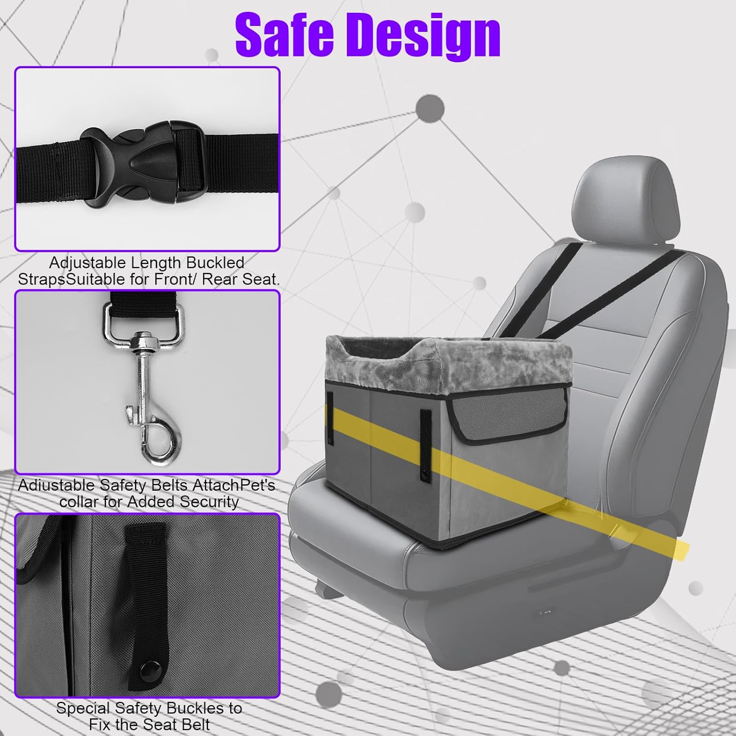 Travel Safe: Review of the Ultimate Pet Car Seat for Small Dogs