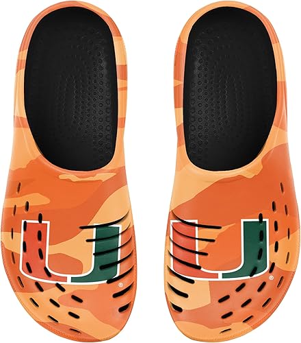 Miniatura 64 de FOCO - Sandalias de agua de jardín con logotipo de equipo de la NFL, para hombre Camuflaje tonal,logotipo grande de bloque