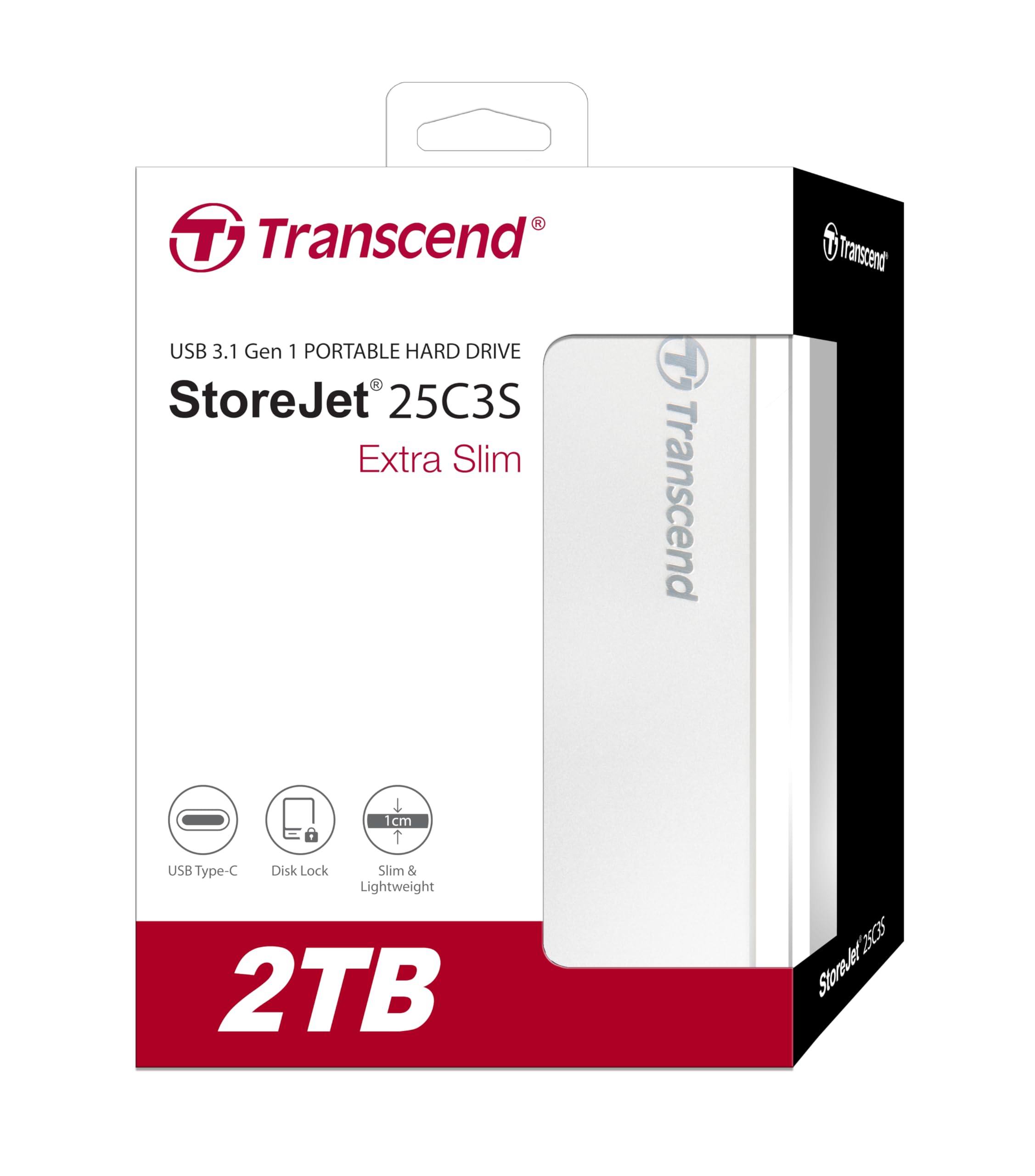 Transcend ポータブルHDD 2TB USB3.1 2.5インチ スリム Amazon | Transcend USB3.1 2.5インチ スリムポータブルHDD 2TB