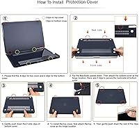 Vista 7 de Carcasa rígida compatible con MacBook Pro de 13 pulgadas 2015 2014 2013 2012, A1502 A1425, estuche protector de plástico con impresión para MacBook