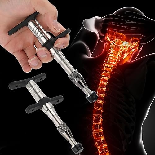 Miniatura 8 de Máquina de corrección de columna vertebral, Quiropráctico Espinal Masajeador Corrección Masajeador Pistola de Corrección de Columna Herramientas de