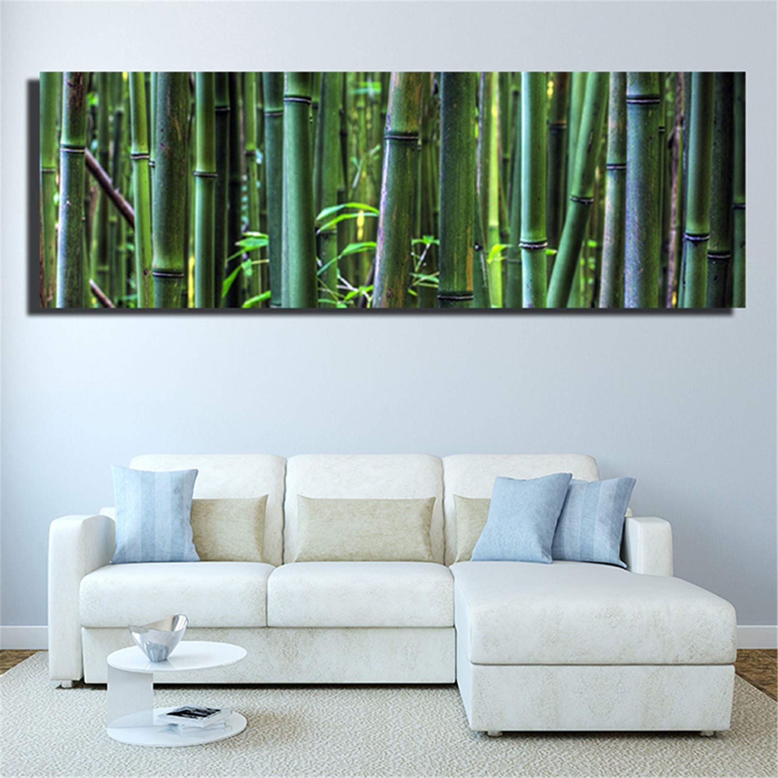 Diamond painting géant forêt de bambous pour habiller un grand mur de chambre 5D DIY