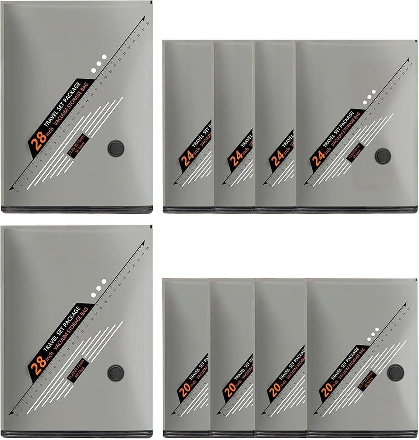 Vacuum Storage Bags | Large Compression Space Saver,Blankets Bedding Space Bags - for Business Trips Fitness Vacation Holiday Home
