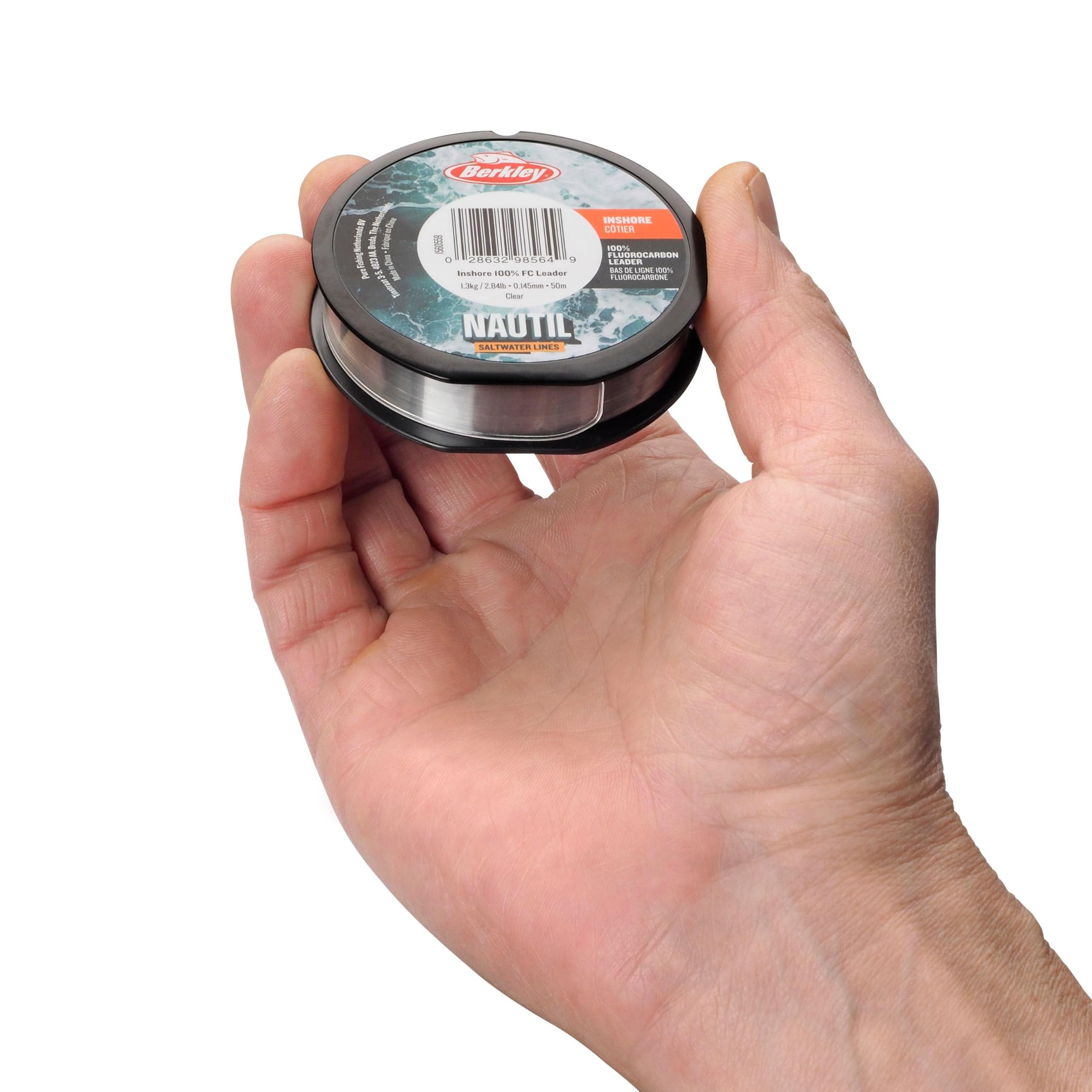 Berkley Nautil Inshore Ligne de pêche fluorocarbone Transparent