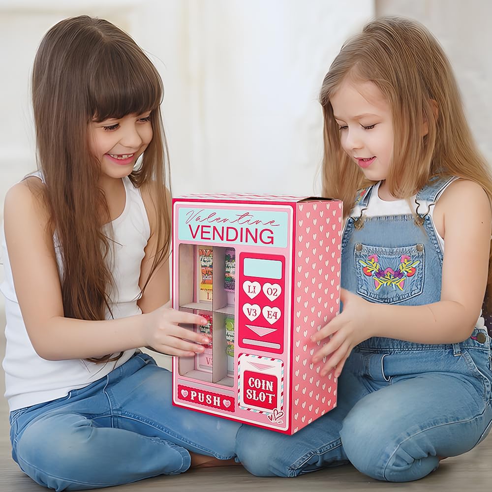 Vending Machine Valentine Box Sweetheart Candy Crane 24