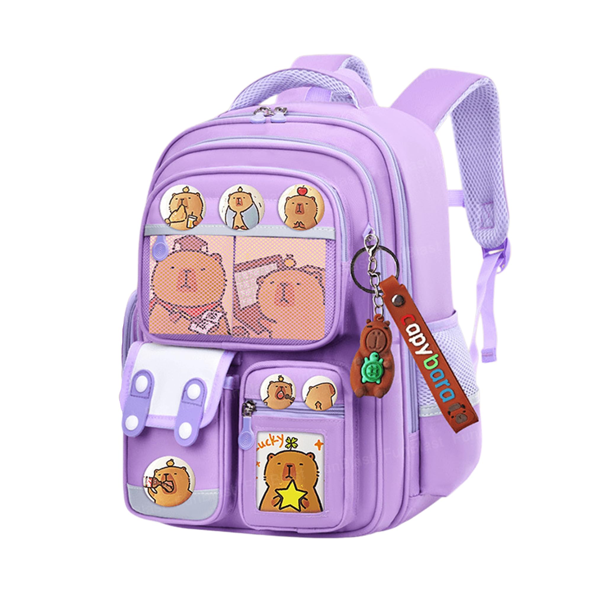 School Bag for Girls - Large Capacity Bagpack for Girls Kid, Orthopedic Bag for Kids, Shoulder School Bags for Students, Casual Backpack, Travel Bag, Picnic Bag (40 X 30 X 17 Cm)-image-38