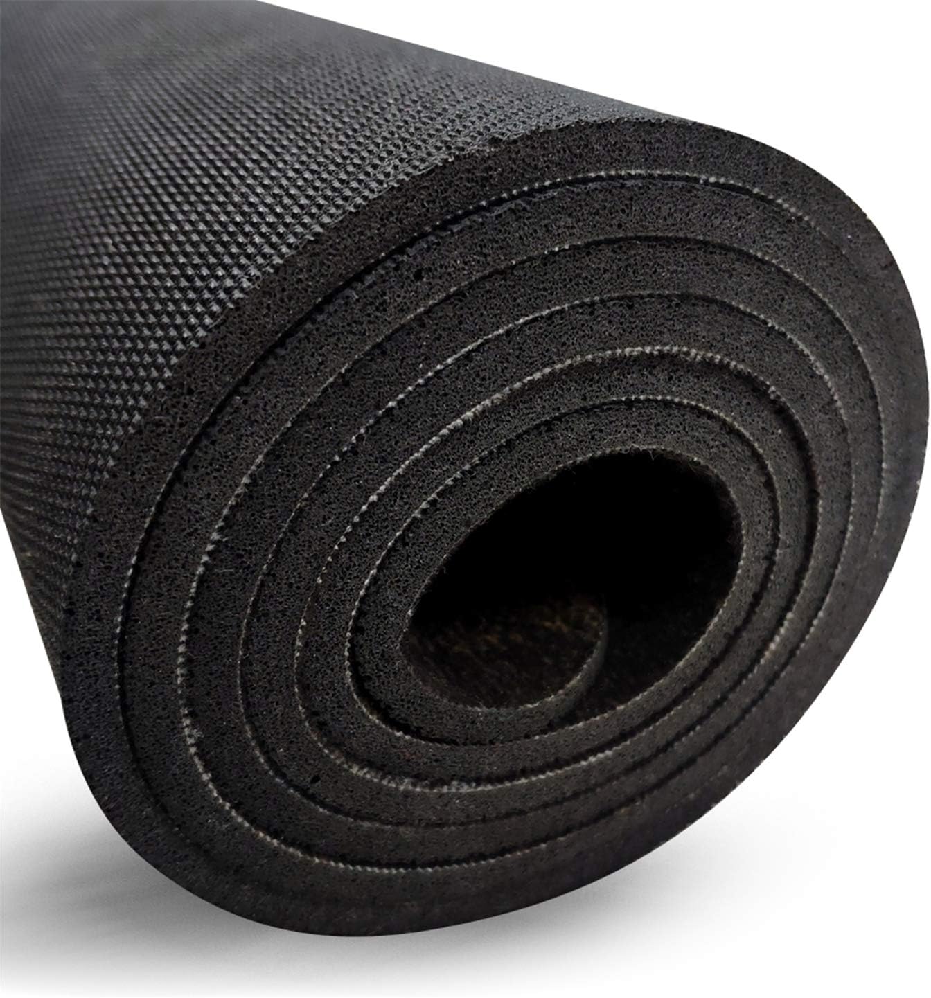 ABREEZE Black Laundry Rug Non-Slip Laundry Room Rug Runner Durable Washhouse Carpet Rubber Mats Black Area Rug Entryway Runner Farmhouse Rug 20x48