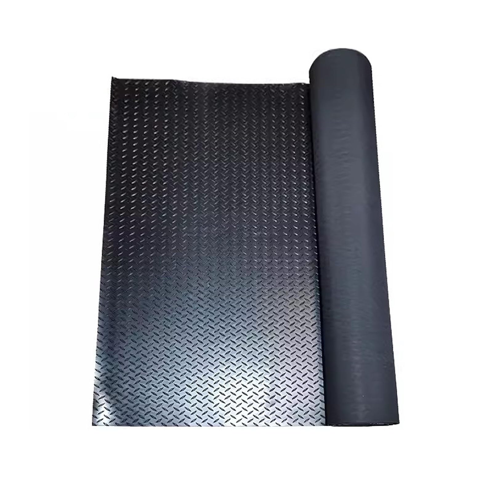 Tapis De Sol Garage 5x17 Pieds - PVC Diamanté Antidérapant 2,5mm - Neuf