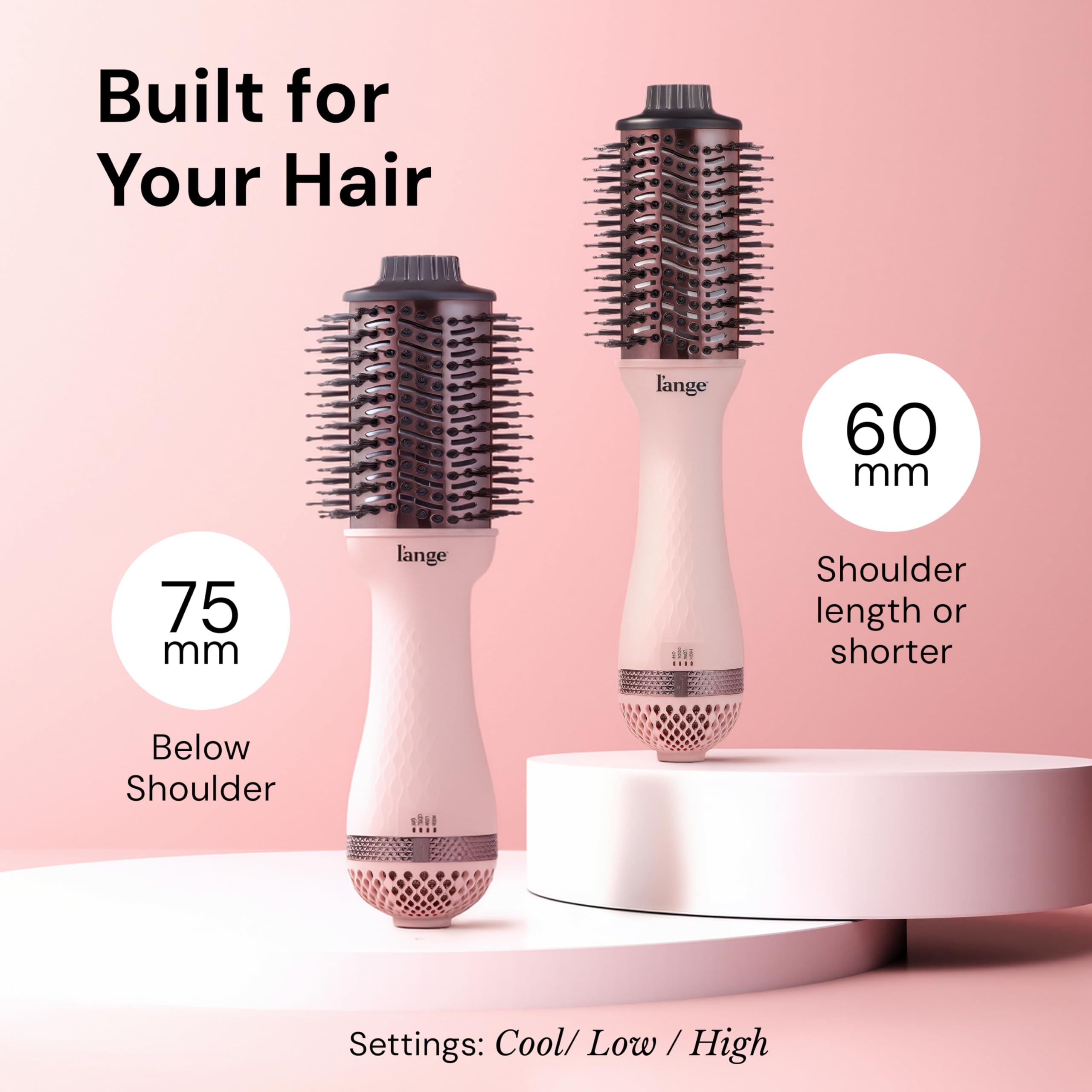 L'ANGE Hair Le Volume Blow Dryer Brush - Frizz Control -6
